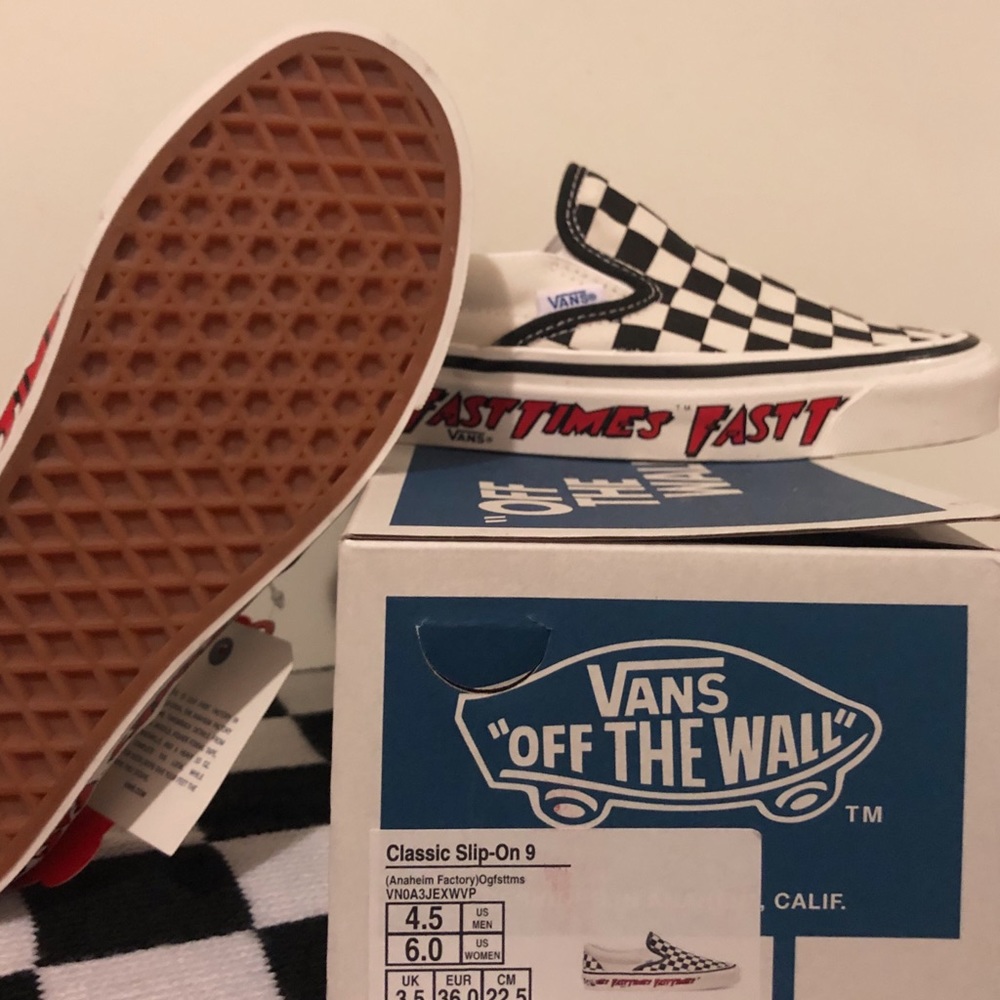 Vans Slip On checkerboard (Fast Times) - Picture 2 of 7